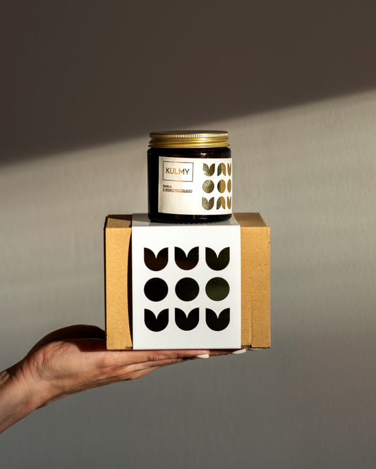 ŚWIECZKA Z WOSKU PSZCZELEGO