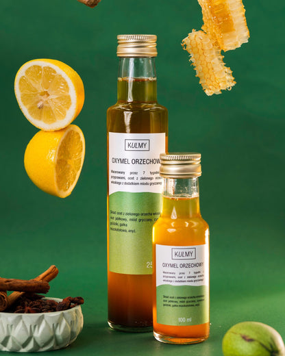 OXYMEL Z ZIELONEGO ORZECHA