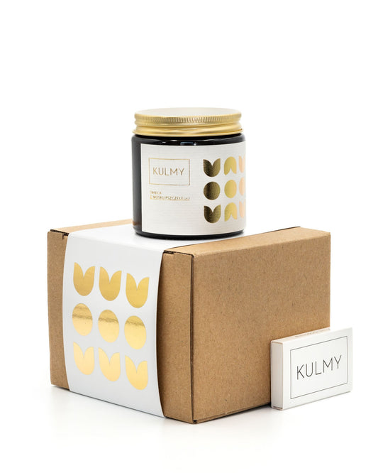 ŚWIECZKA Z WOSKU PSZCZELEGO